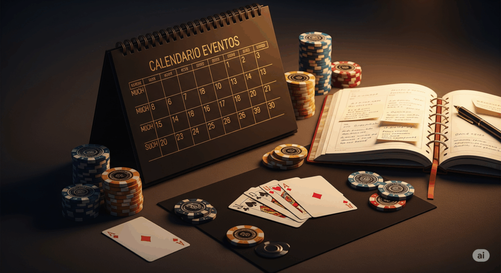 Calendario de eventos de Póker