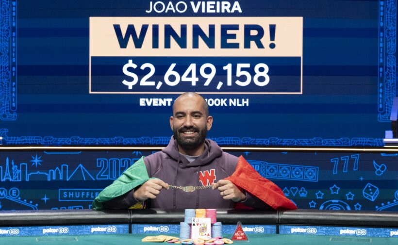 Joao Vieira WSOP 2025