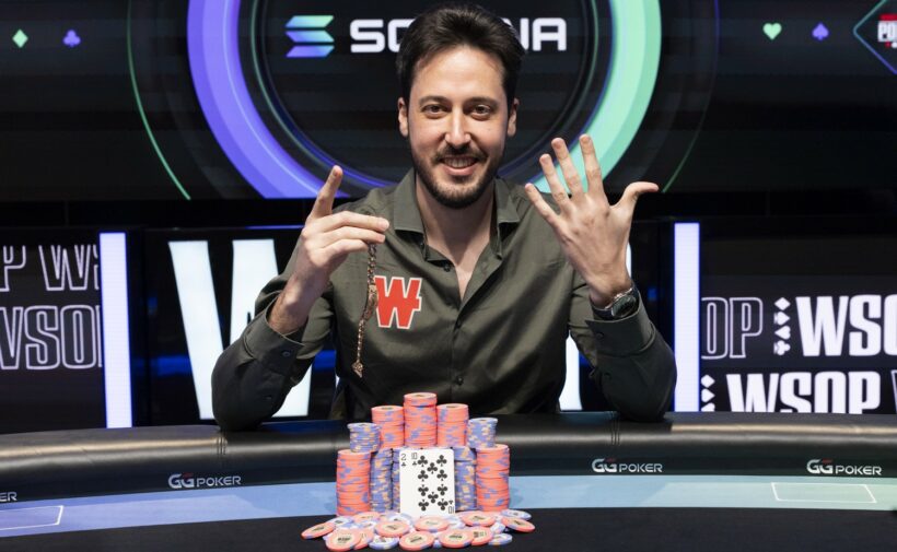 WSOP 2026 Adrian Mateos