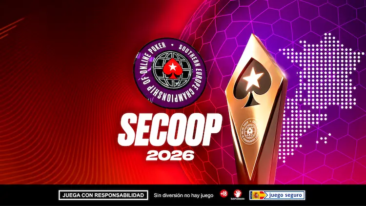 Main Event SECOOP 2026 de PokerStars con 400.000 € garantizados