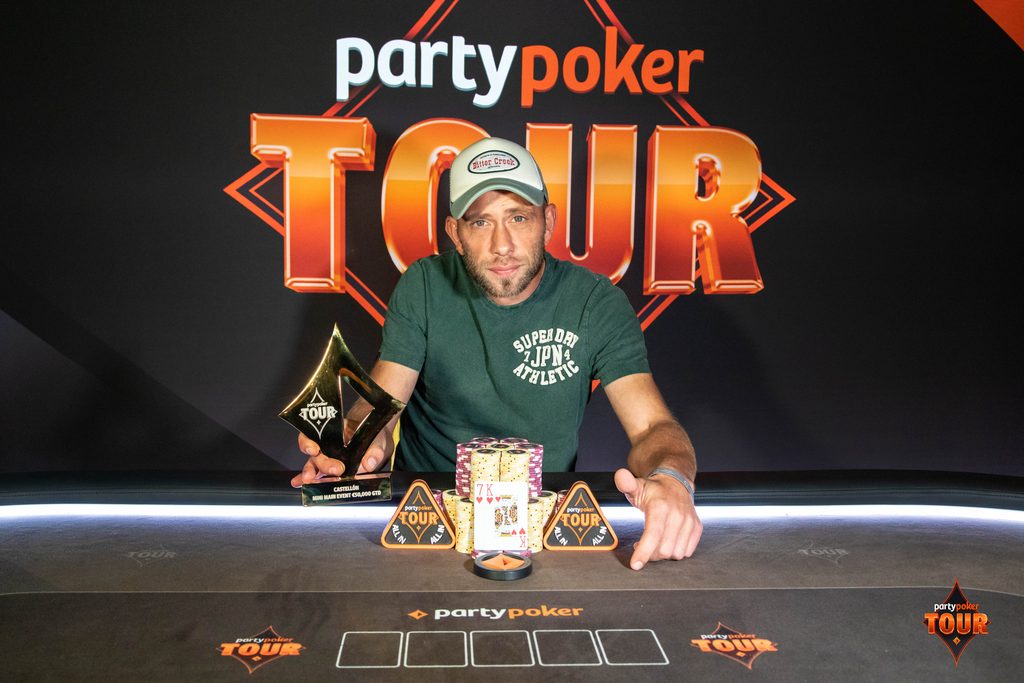 Marius-Laurentiu Dinu, campe&oacute;n del Mini Main Event del PartyPoker Tour Castell&oacute;n 2026