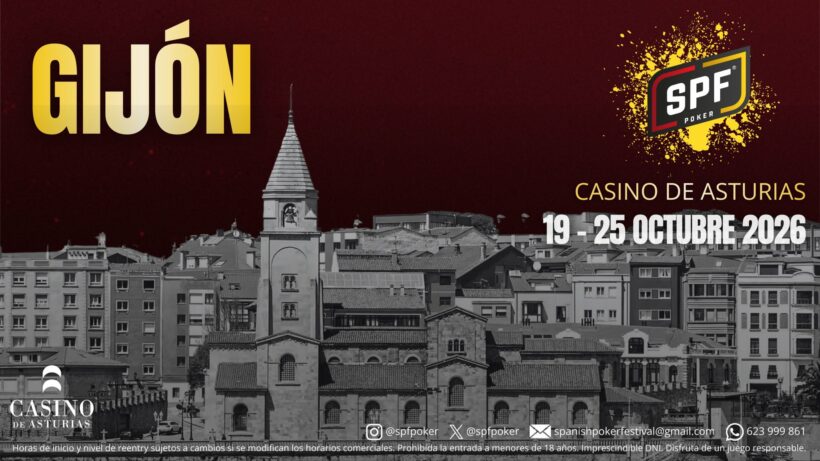 Cartel del Spanish Poker Festival Gijón