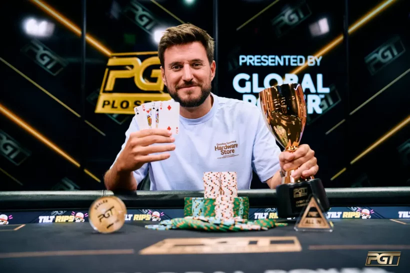 César García campeón del PLO Championship de las PGT PLO Series 2026