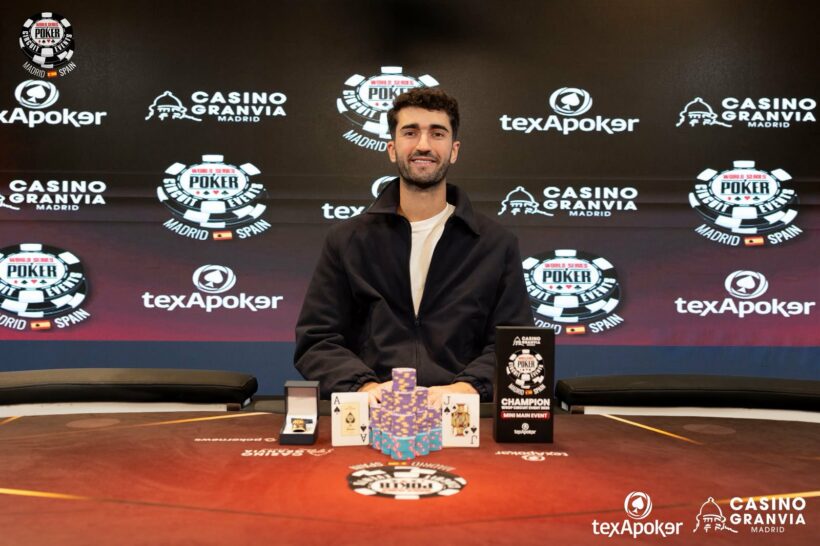 Salvador Sala, campeón del Mini Main Event del WSOP Circuit Madrid 2026